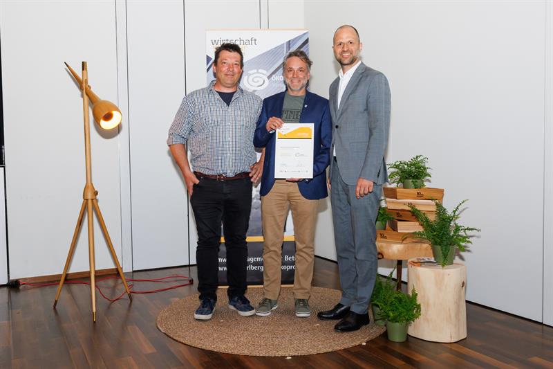 Ökoprofit Zertifizierung 2024 - Auszeichnung Abwasserverband Montafon
