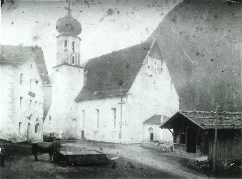 St. Gallenkirch Tanzlaube um 1912